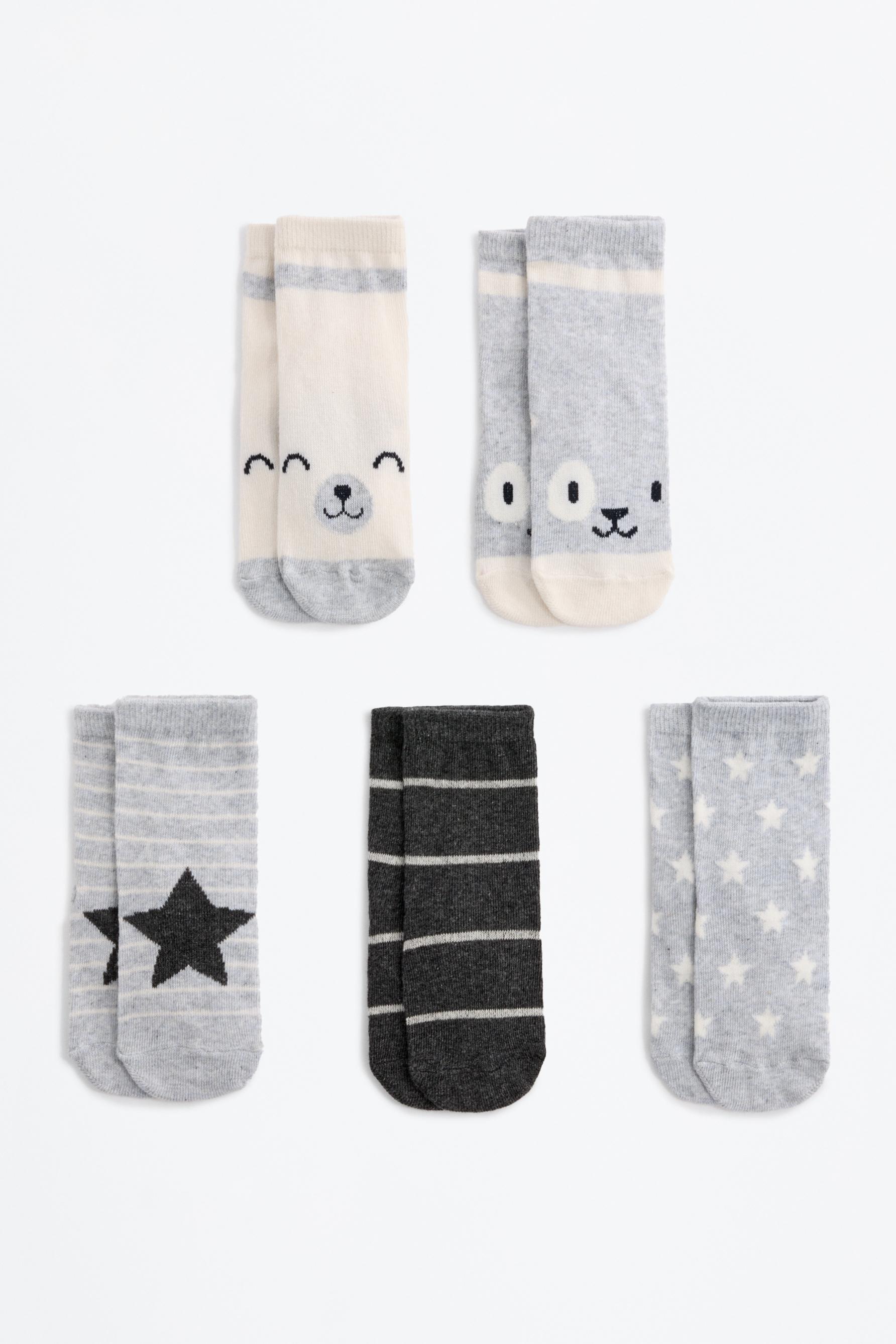 Calcetines tobilleros animales (Pack 5)