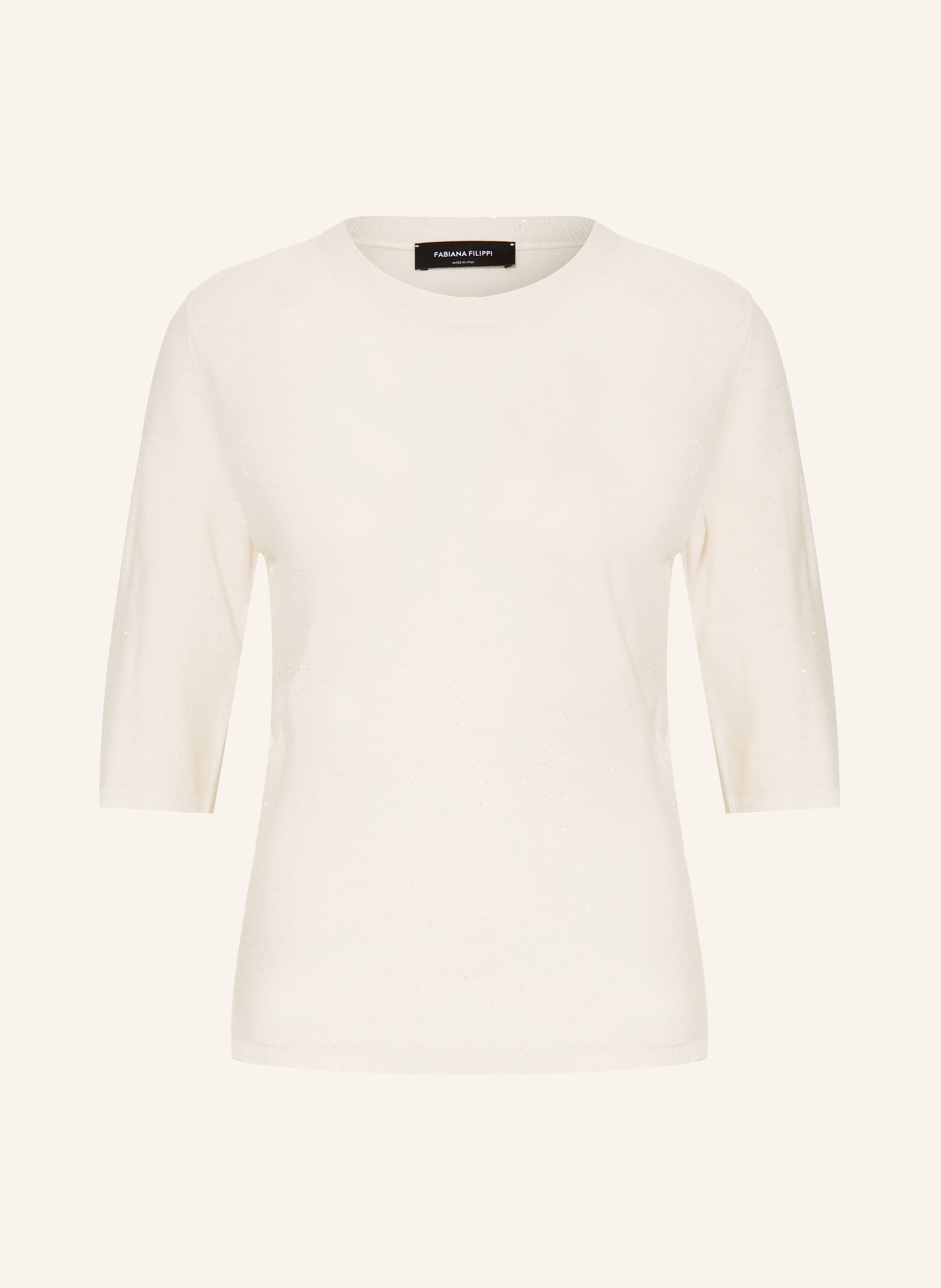 FABIANA FILIPPI Strickshirt mit Pailletten