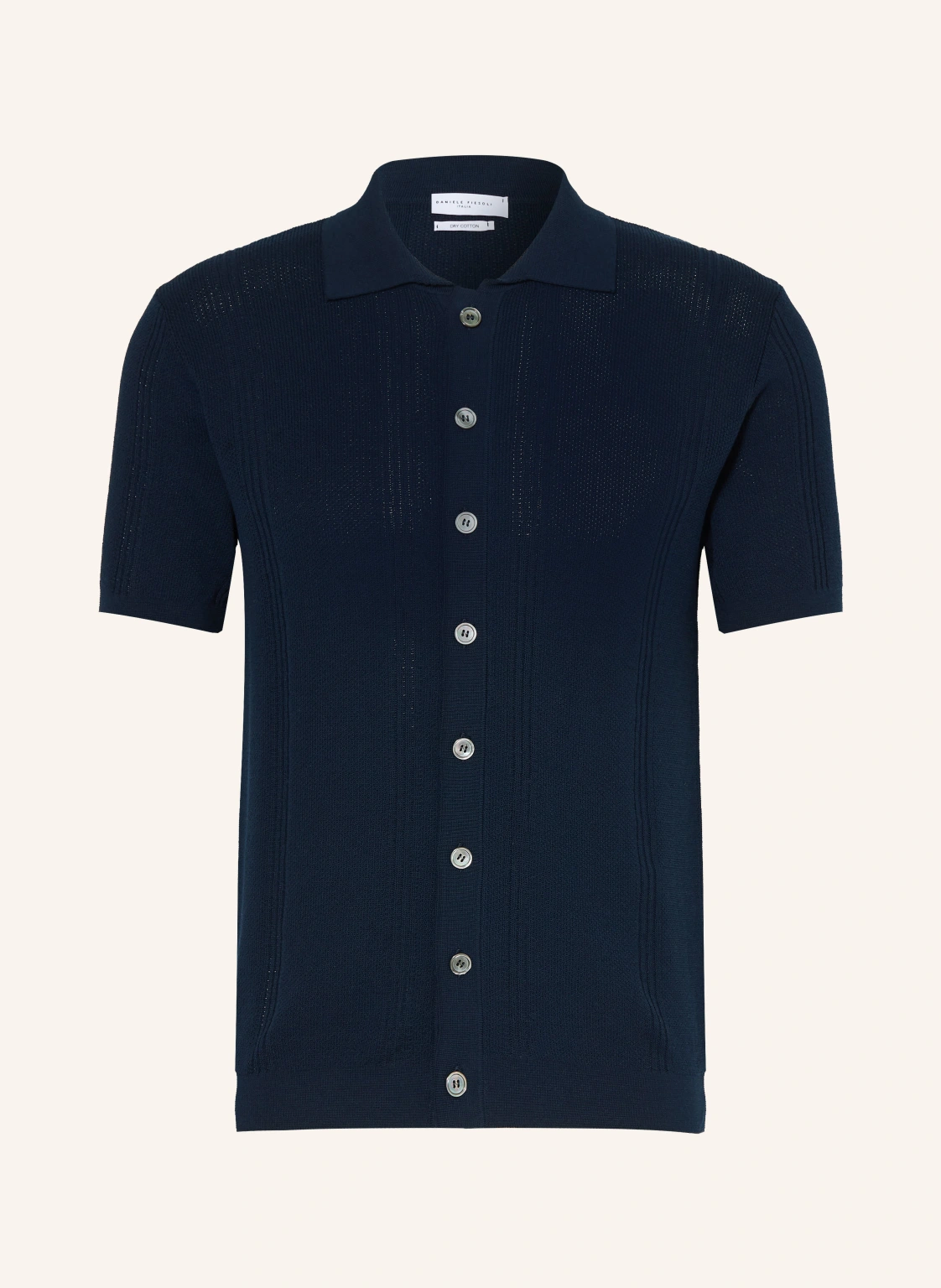 DANIELE FIESOLI Kurzarm-Hemd Slim Fit