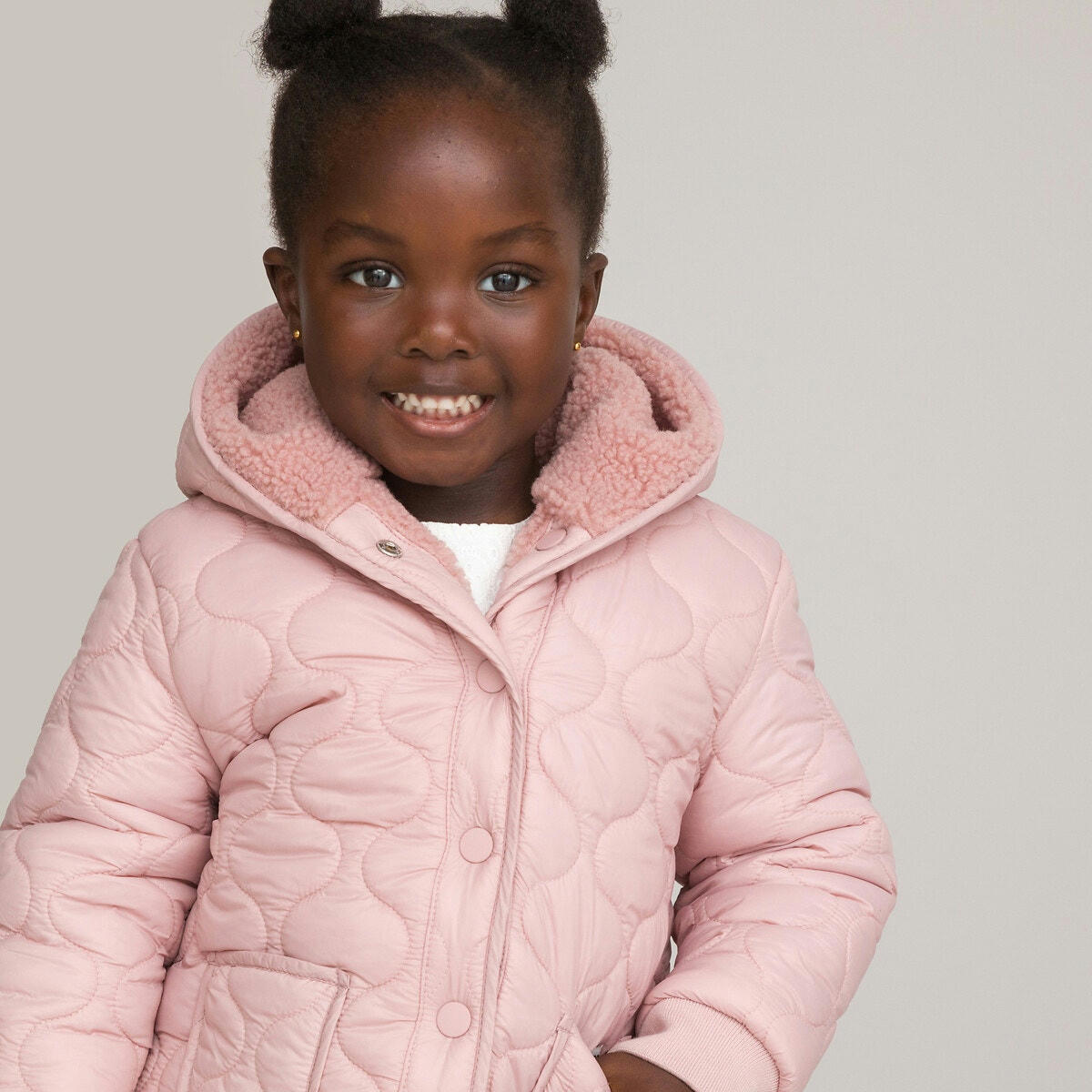 Manteau réversible à capuche