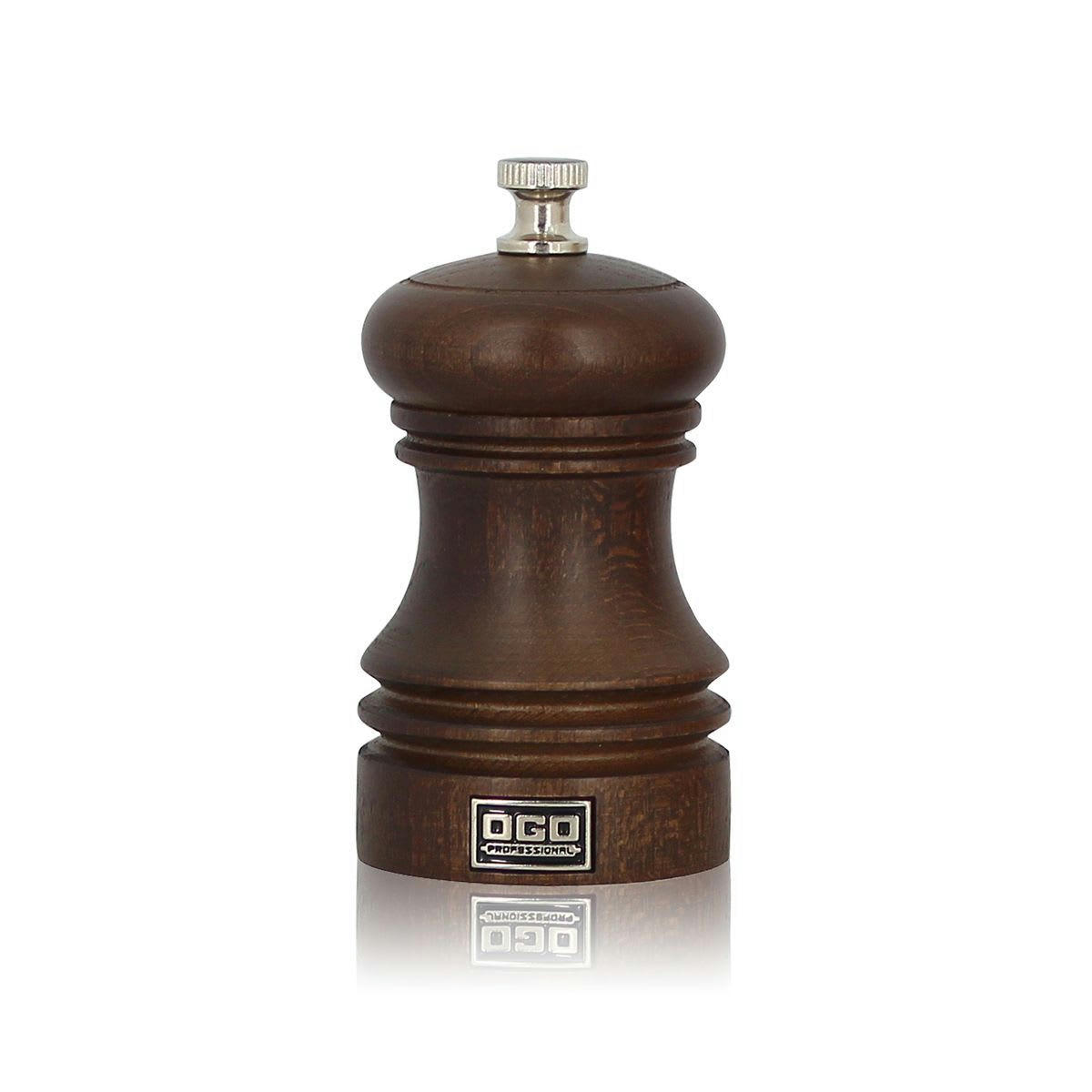 PROFESSIONNEL - Moulin à poivre en bois vert 15cm