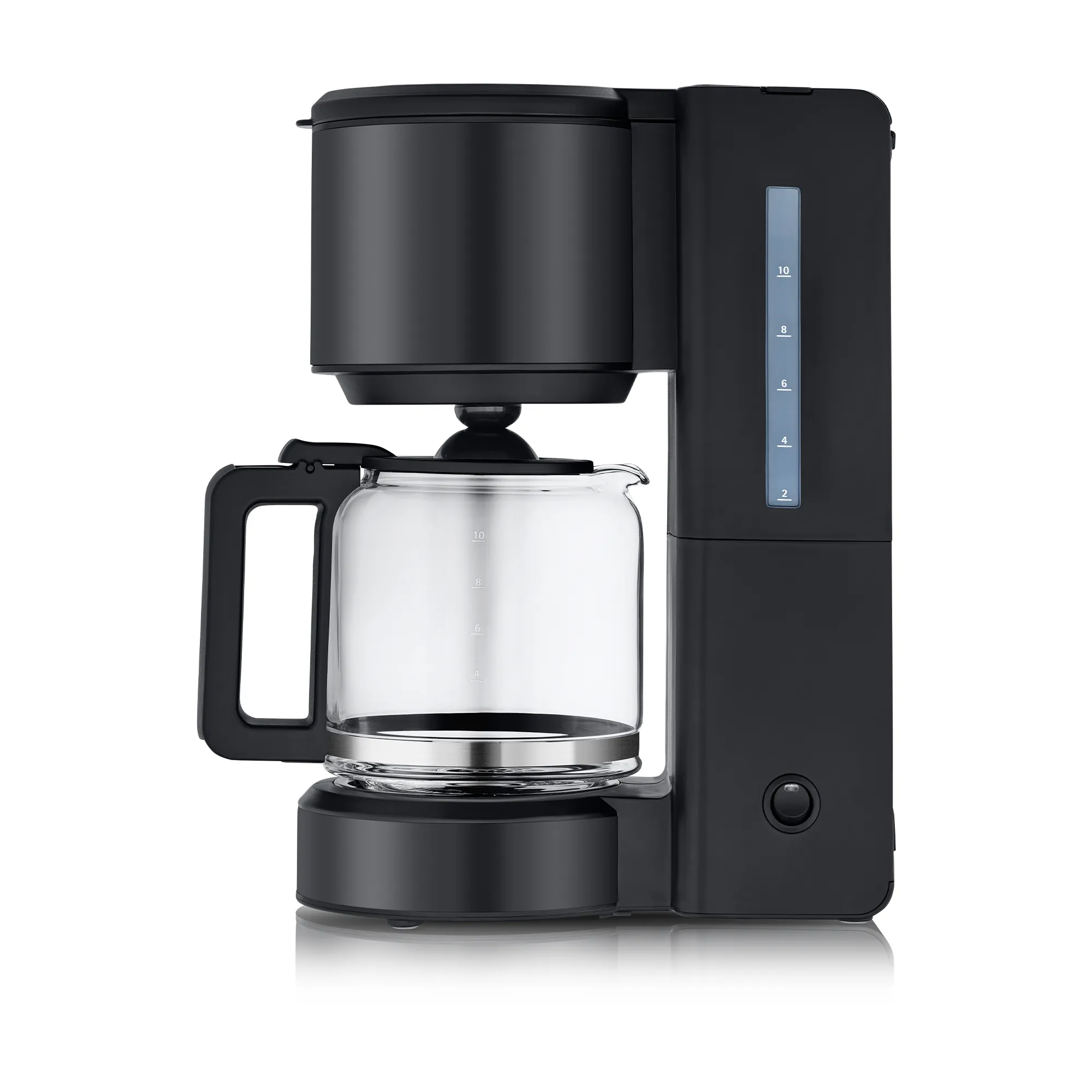 WMF Stelio Coffee Machine Glass Deep Black