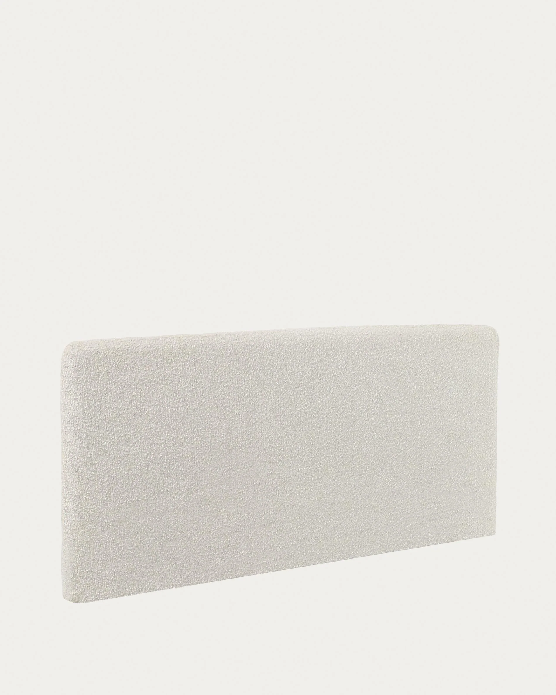Dyla headboard with removable white bouclé cover for a bed up to 160 cm FSC Mix Credit