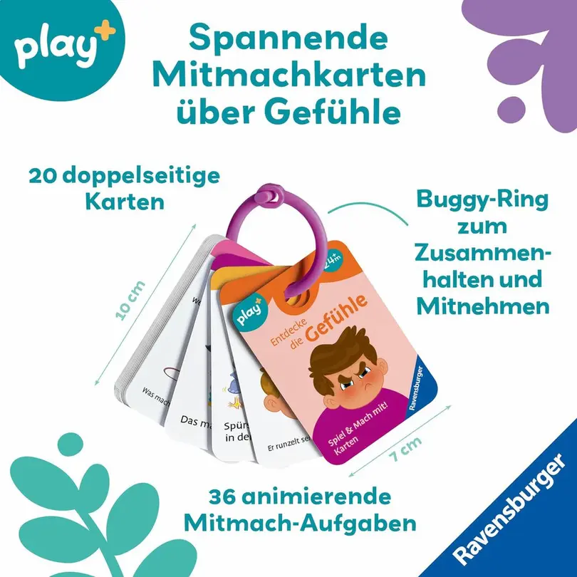 Lernspiel 20er-Set Entdecke die Gefühle