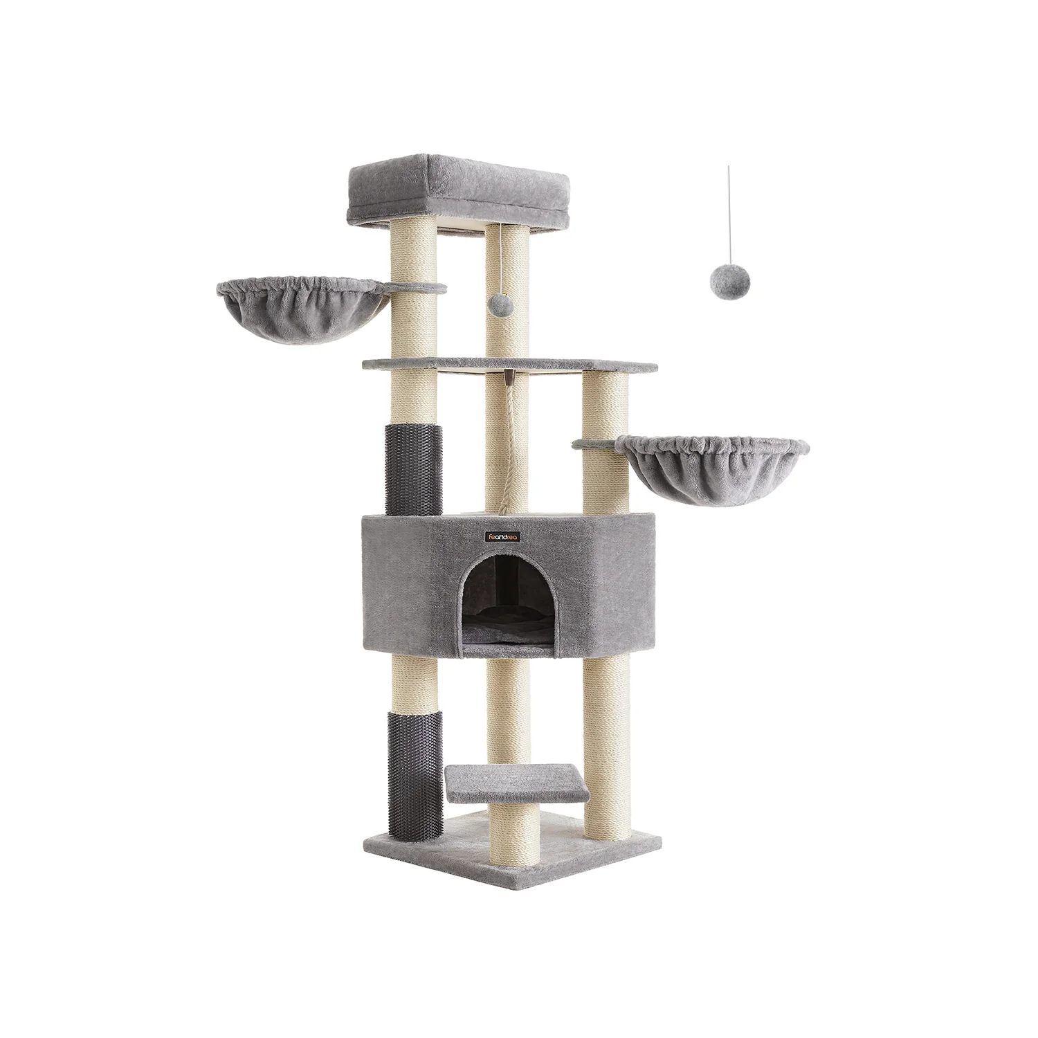 Arbre à chat grand et stable avec tapis chaud