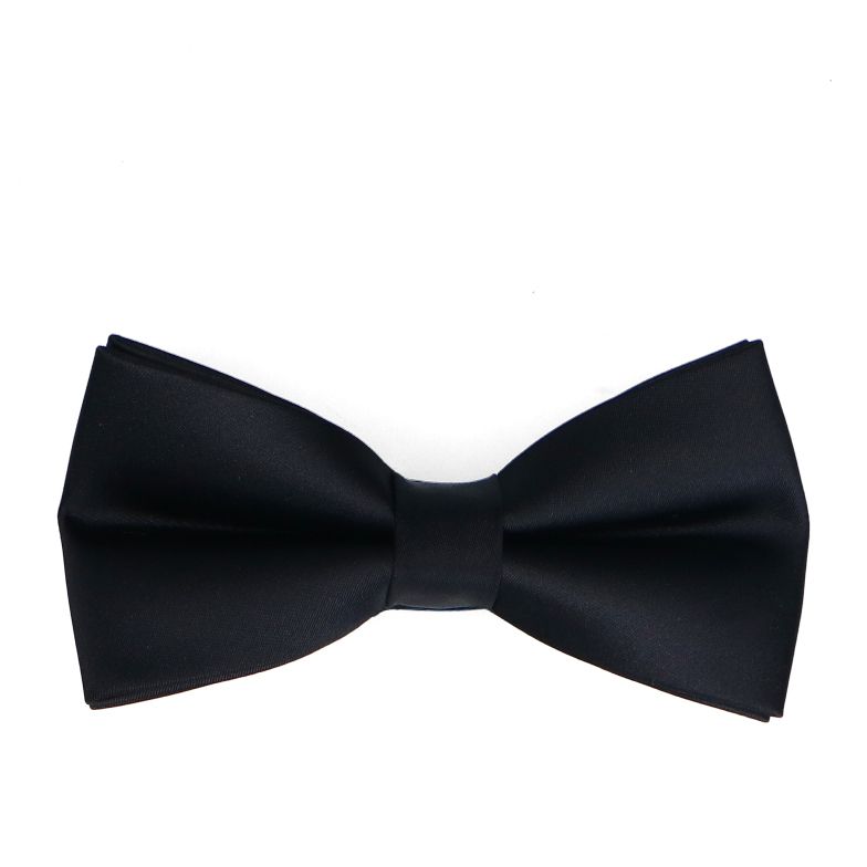 Manfield Zwarte voorgestrikte vlinderstrik