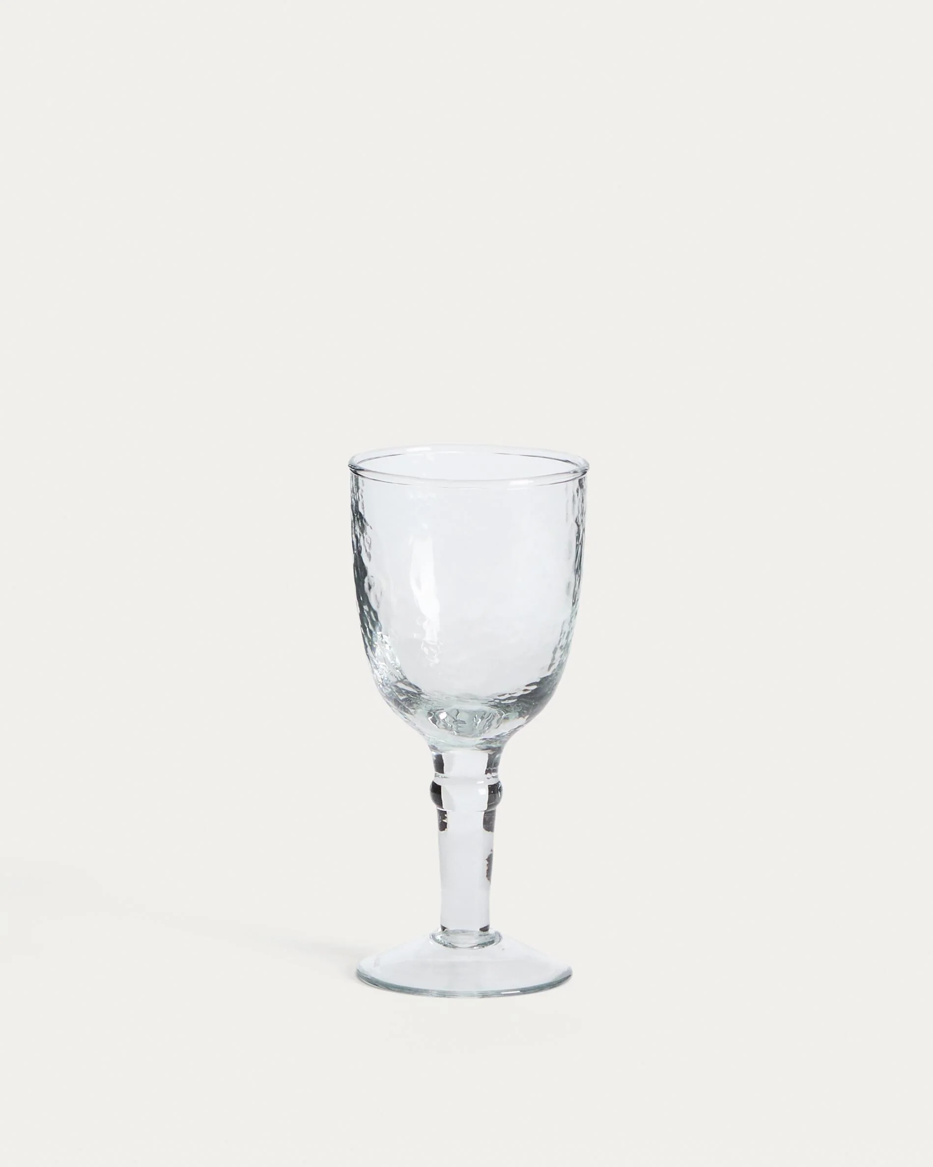 Vinea wine glass made of transparent recycled glass