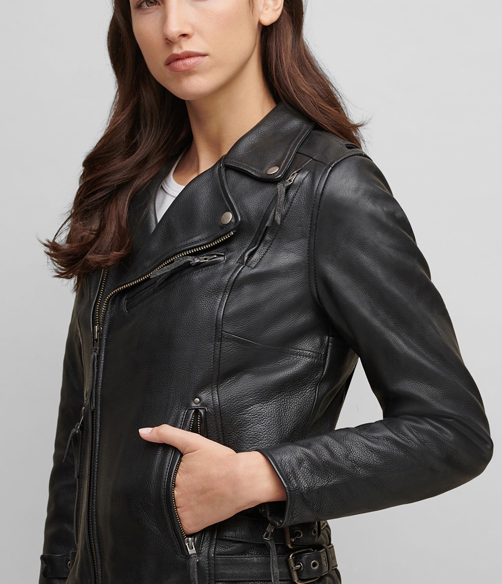 Performance Rider Jacket With Adjustable Side