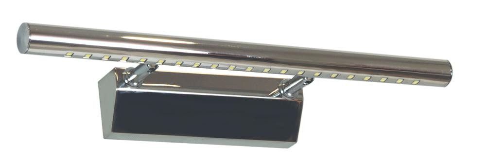 Led 2 forte lampa kinkiet 5w led rurka okrągła chrom