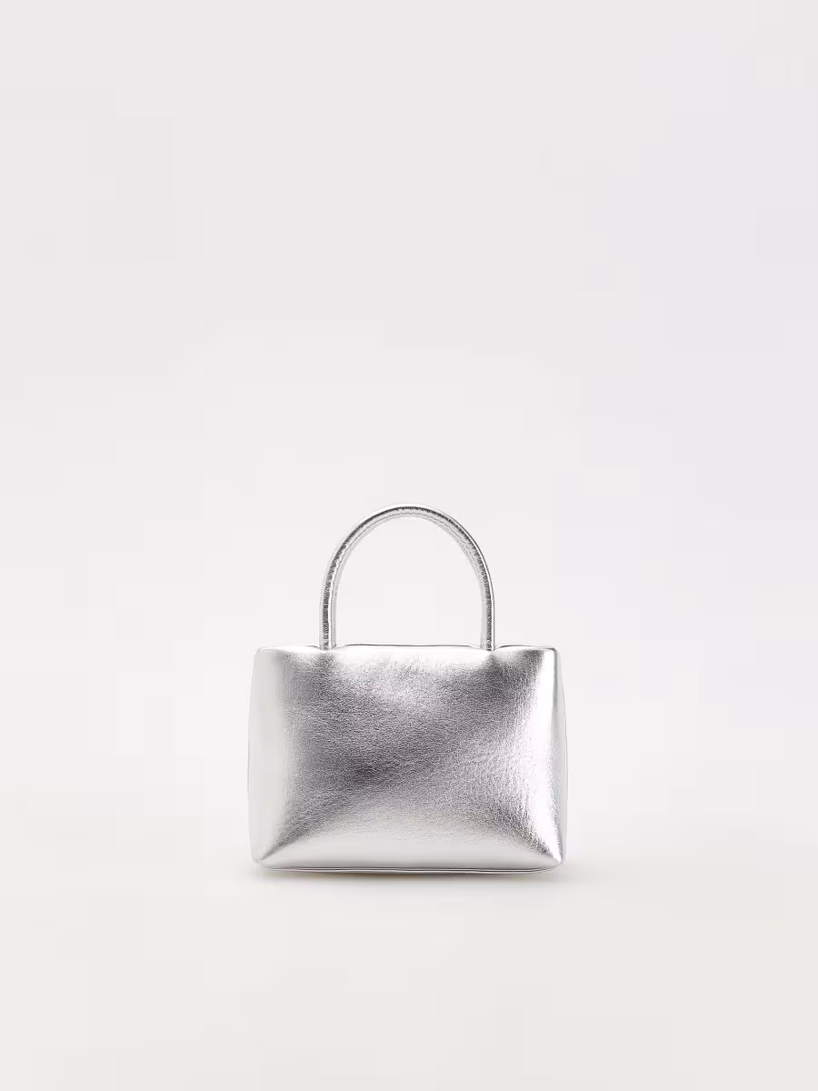 Metallised Crossbody Bag