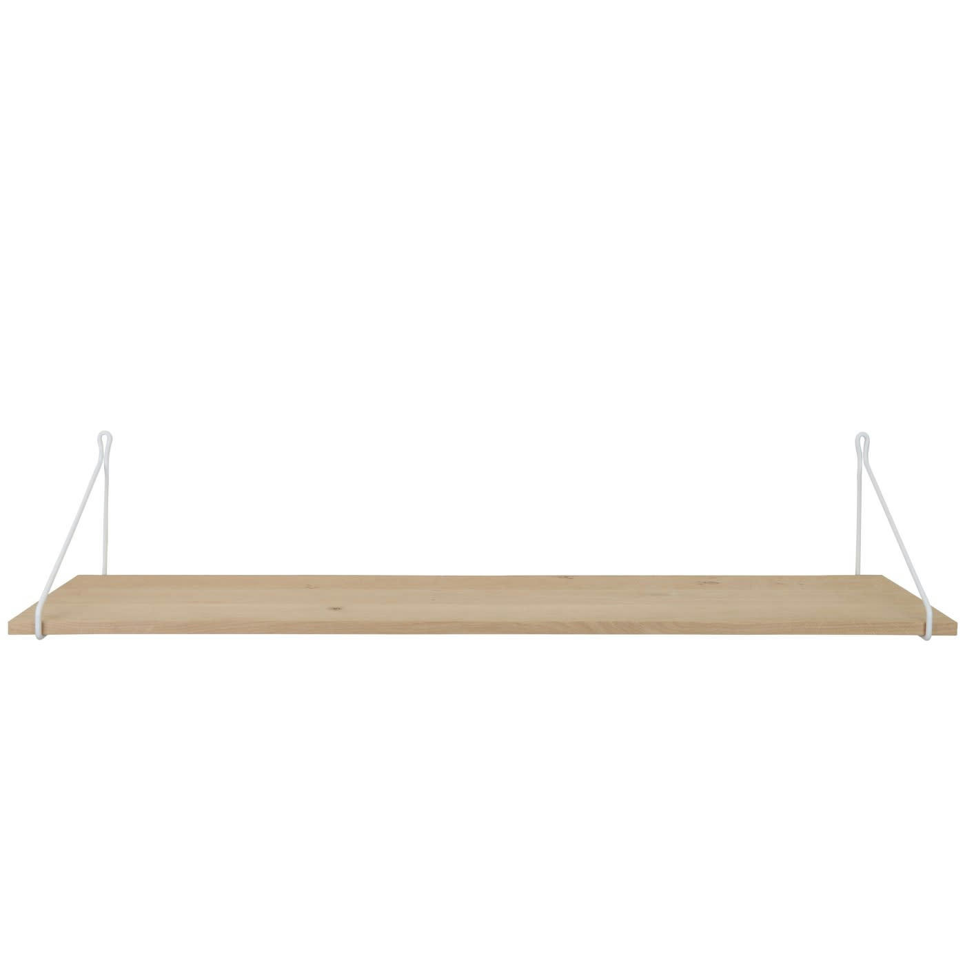 - Etagère Vintage Chêne Rustique Brut 100 x 25 cm