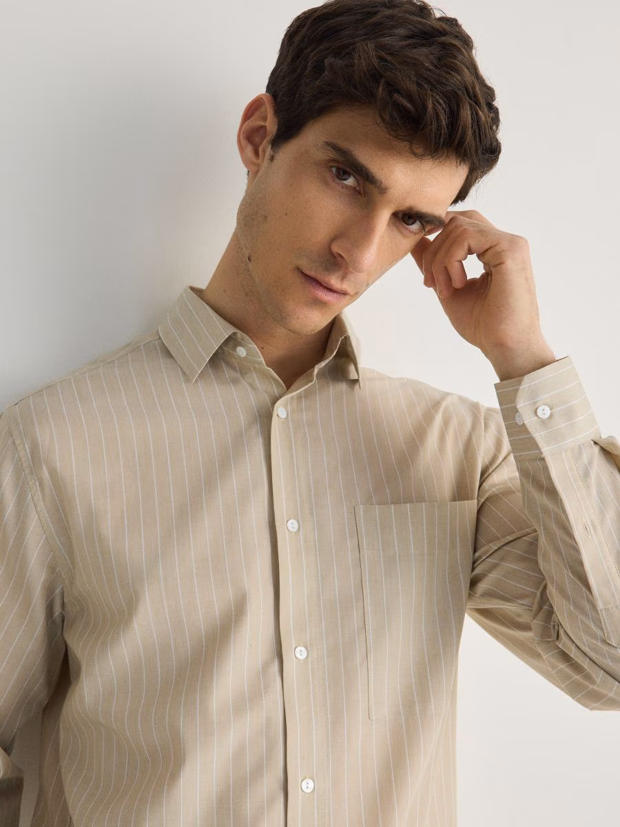 Comfort Fit Stripe Shirt