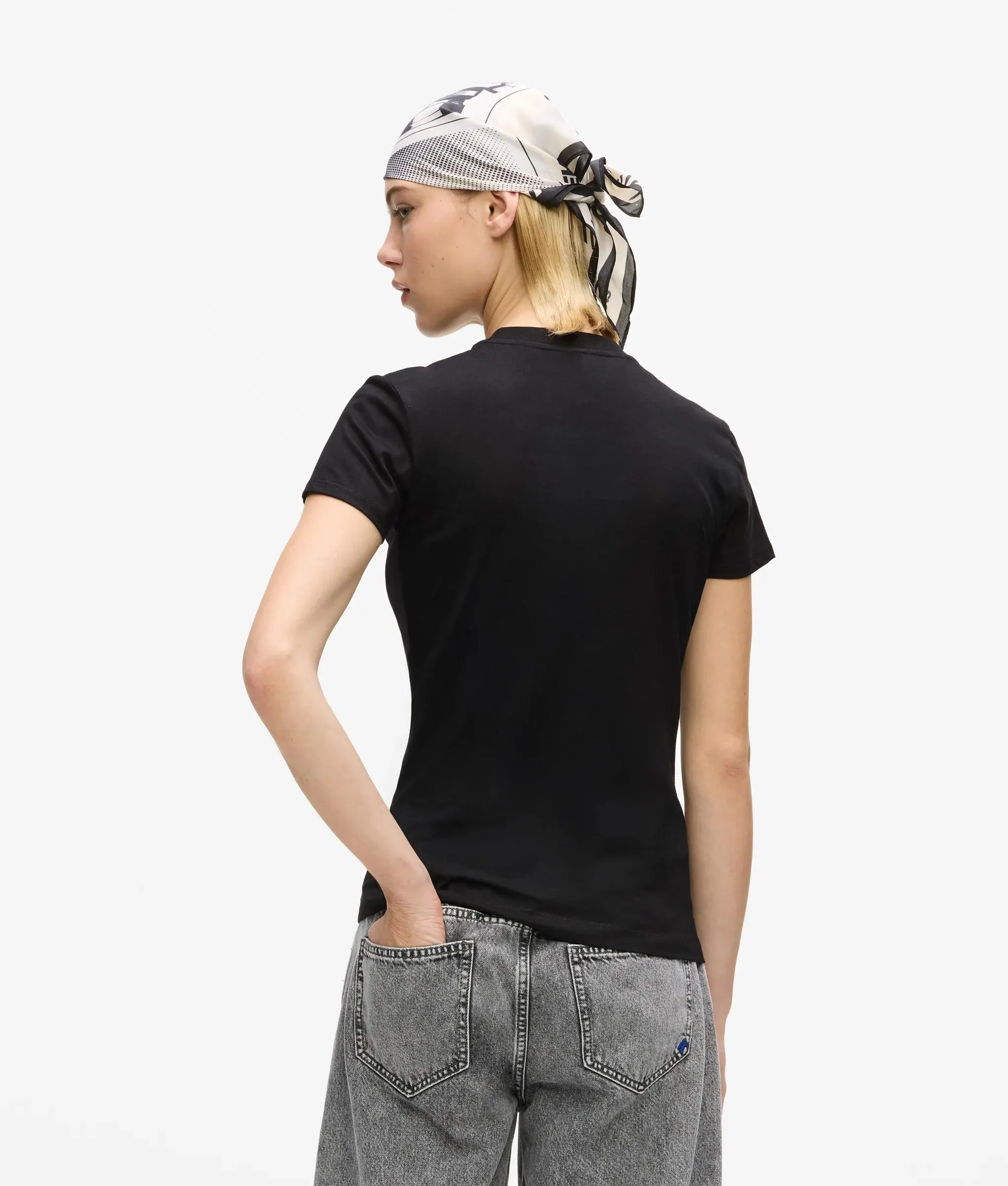T-shirt slim avec logo K