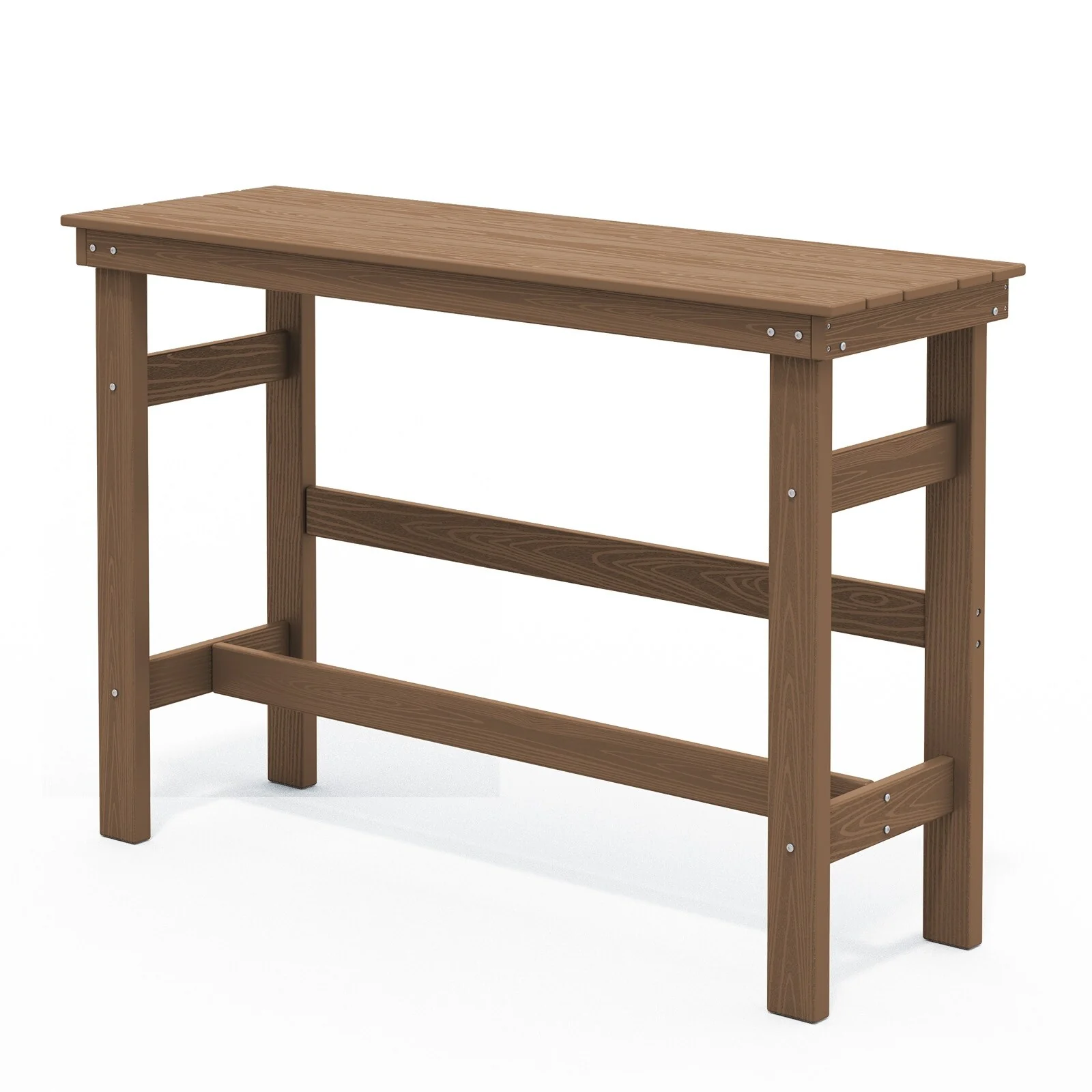 40-inch Outdoor Patio HDPE Pub Bar Table, Balcony Table