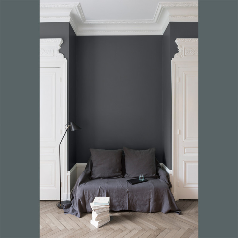 Peinture pour murs Velours de Peinture gris gravure mat 0,125 L LIBERON