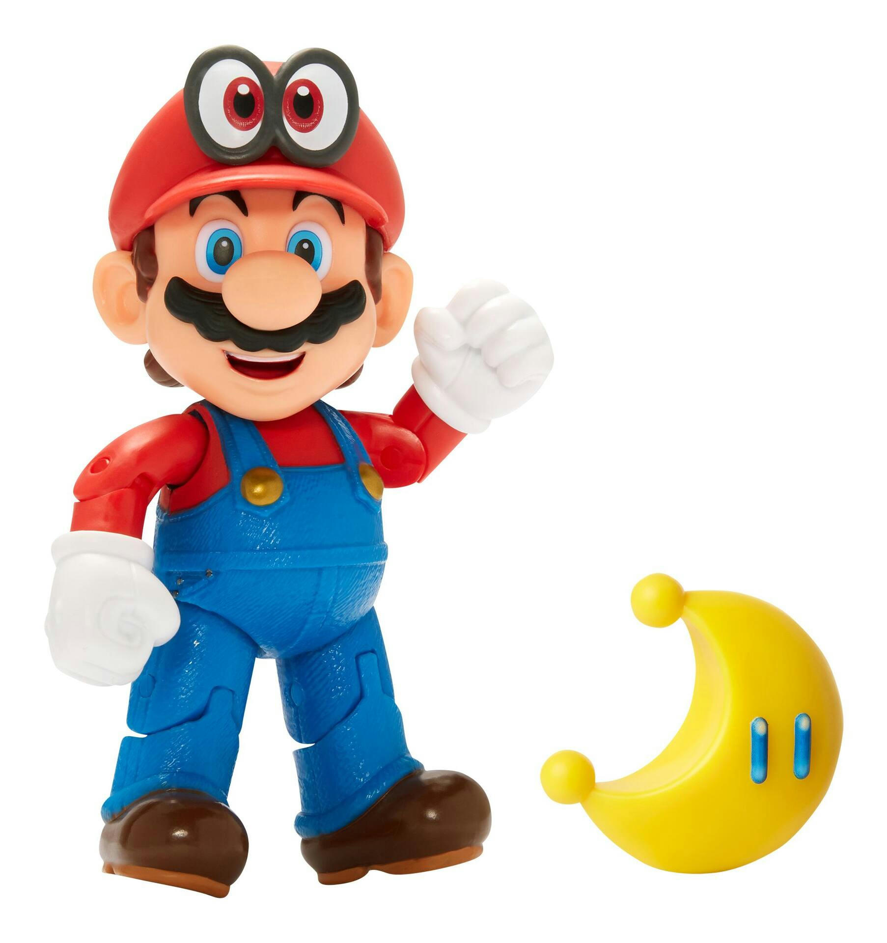 Nintendo Super Mario Collectible Action Figure Toy With Accessory, 4-In, Assorted, Age 4+