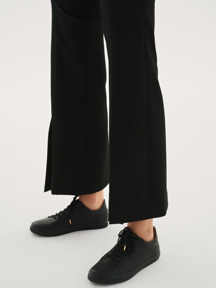 Ladies' black sneakers