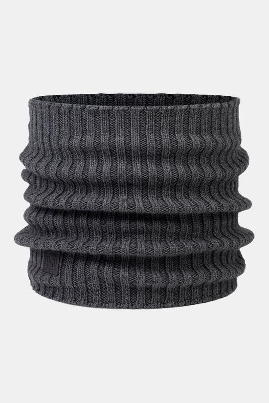 Buff Knitted Neckwarmer Norval Grey Heather