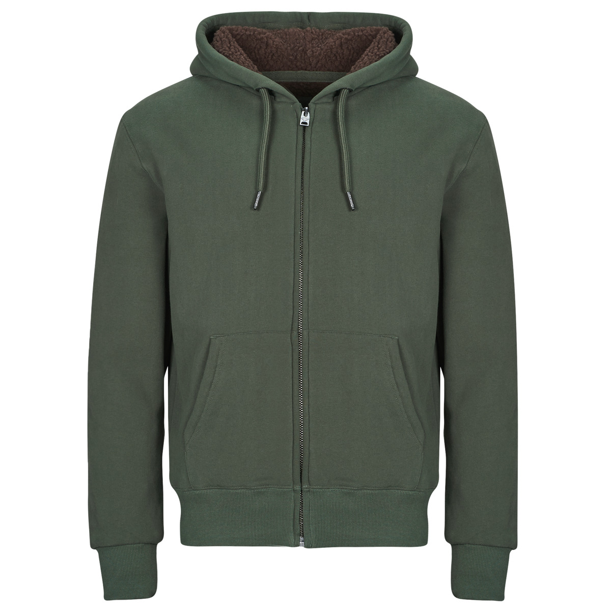 Superdry - HOODED ZIP - Green