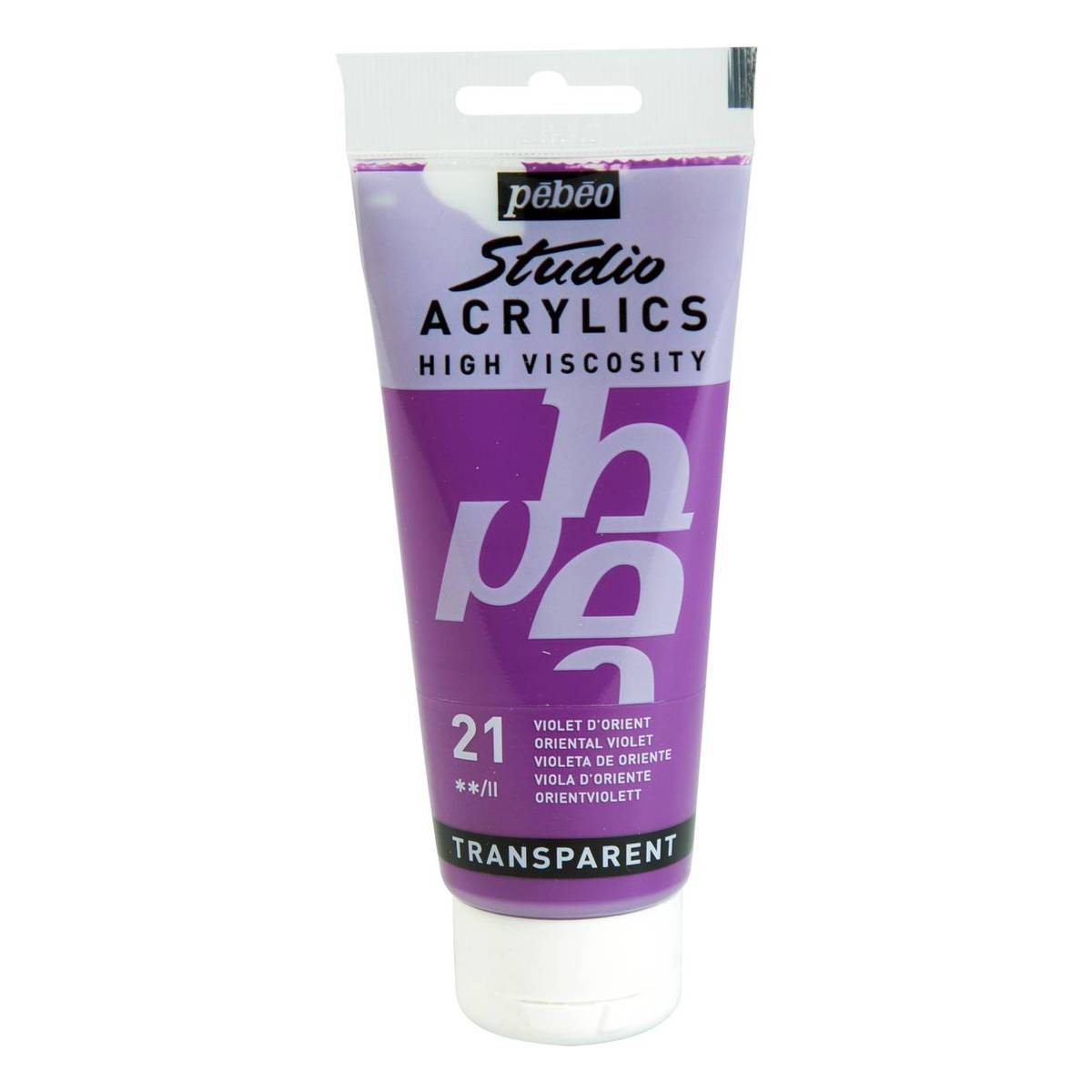 Pebeo Oriental Violet Studio Acrylic Paint 100ml