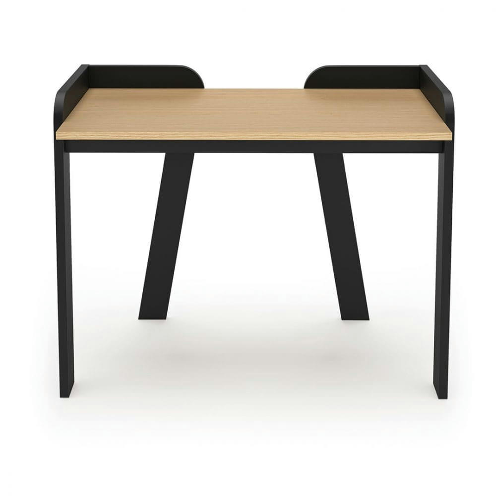 MAYA - Bureau  placage chêne clair et noir