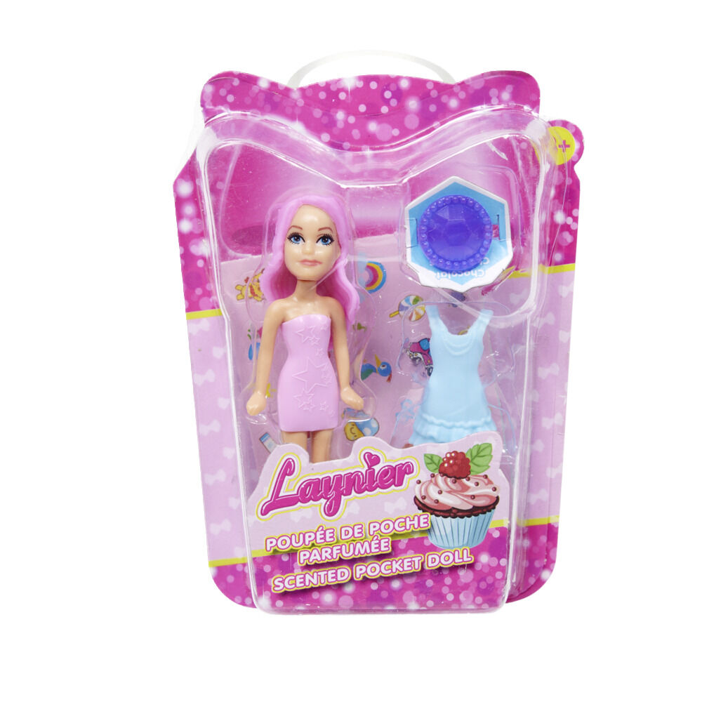 Mini poupée mannequin avec accessoires H28cm (2 modèles)