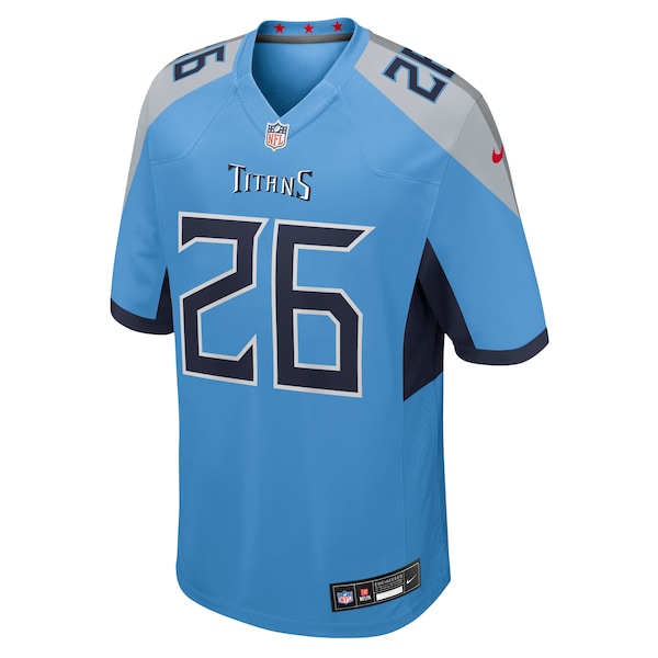 Marcus Harris Tennessee Titans Nike Team Game Jersey -  Light Blue