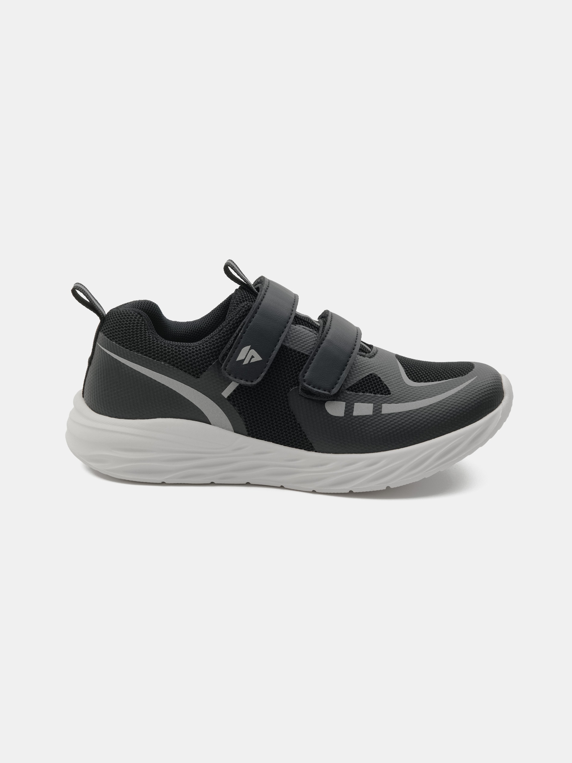 Sportowe sneakersy na rzep z siateczką i elementami odblaskowymi Active