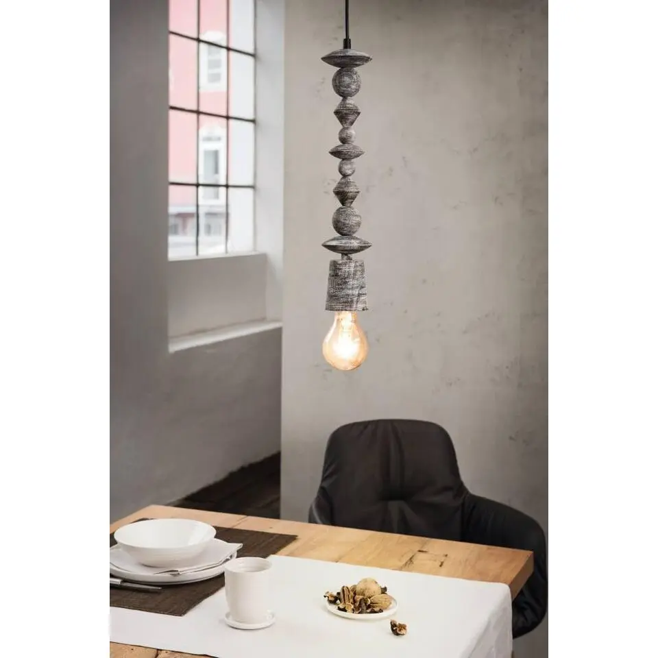 EGLO Avoltri Hanglamp - E27 - 8 cm - Zwart