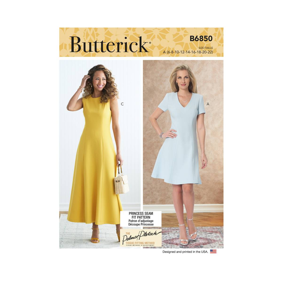 Simplicity Women’s Dress Sewing Pattern B6850 (6-22)