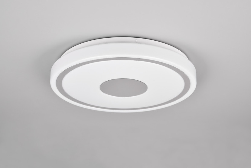 Plafon BUNDAokrągły srebrny LED 1x16W 33cm 2000lm IP20 RL