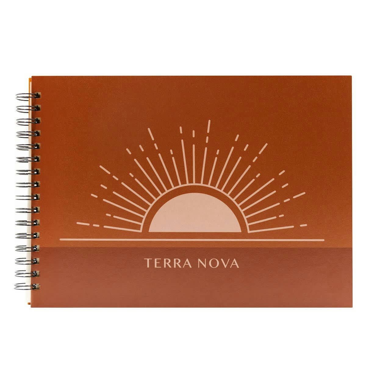 TERRA NOVA - Album photos traditionnel orange 180 photos 10x15 cm