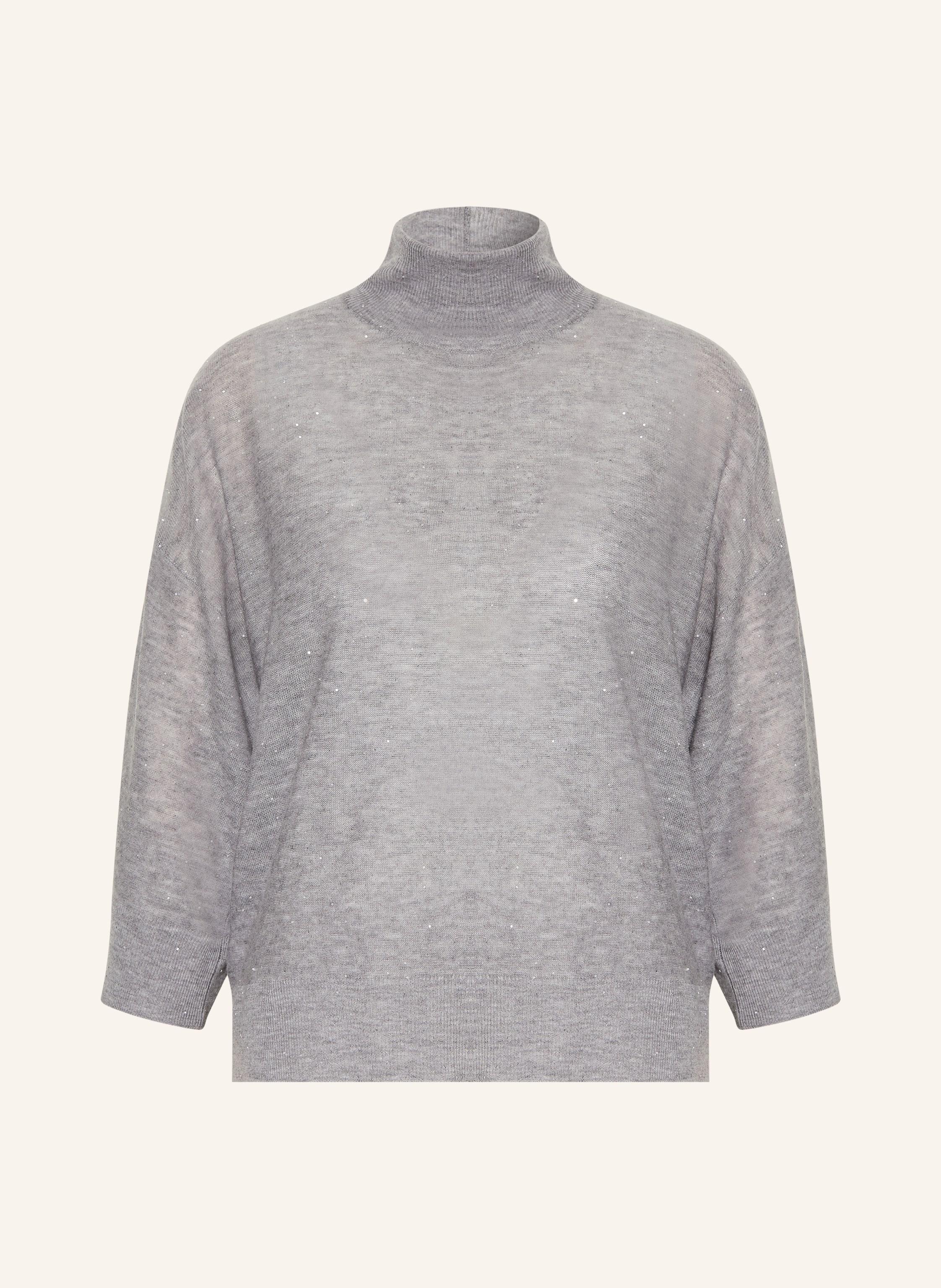 FABIANA FILIPPI Pullover mit 3/4-Arm und Pailletten