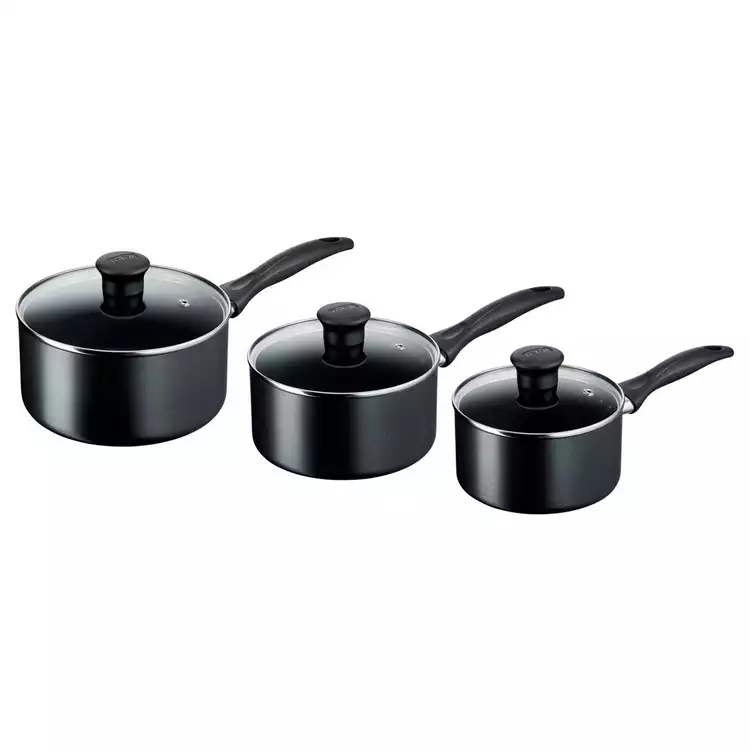 Tefal 3 Non stick AluminiumInduction Pan Set