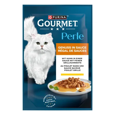 5 x Gourmet Wet Cat Food - 4 + 1 Free! *