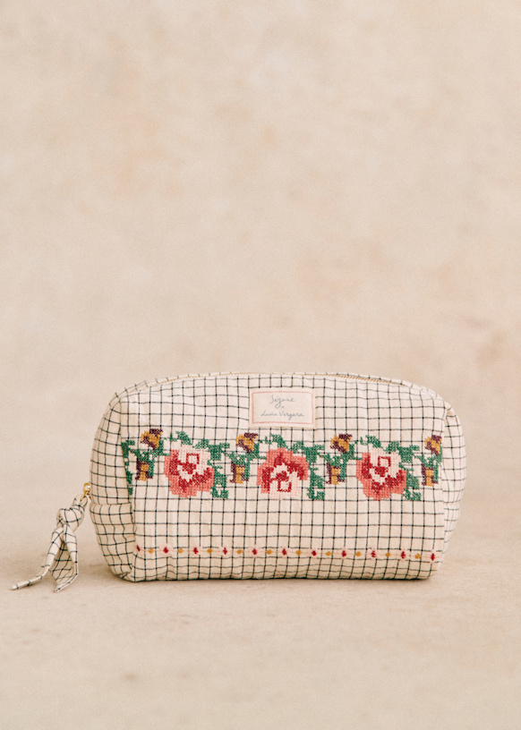 Toiletry bag - Sézane x Lucia Vergara