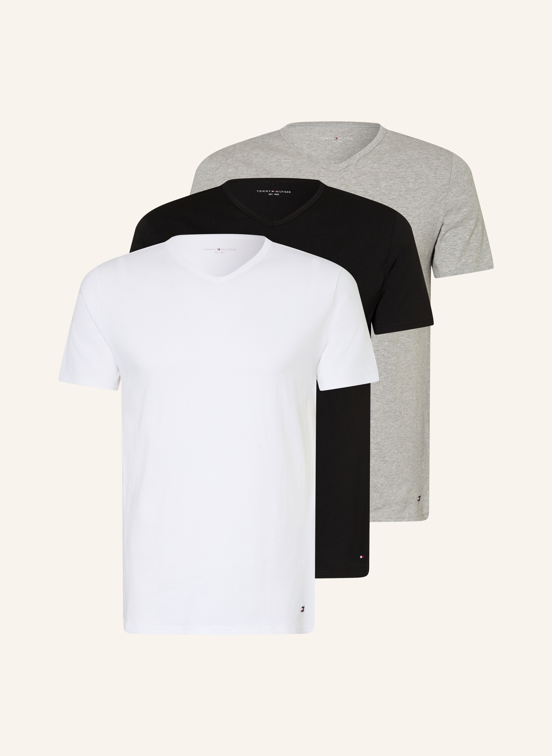 TOMMY HILFIGER 3er-Pack V-Shirts