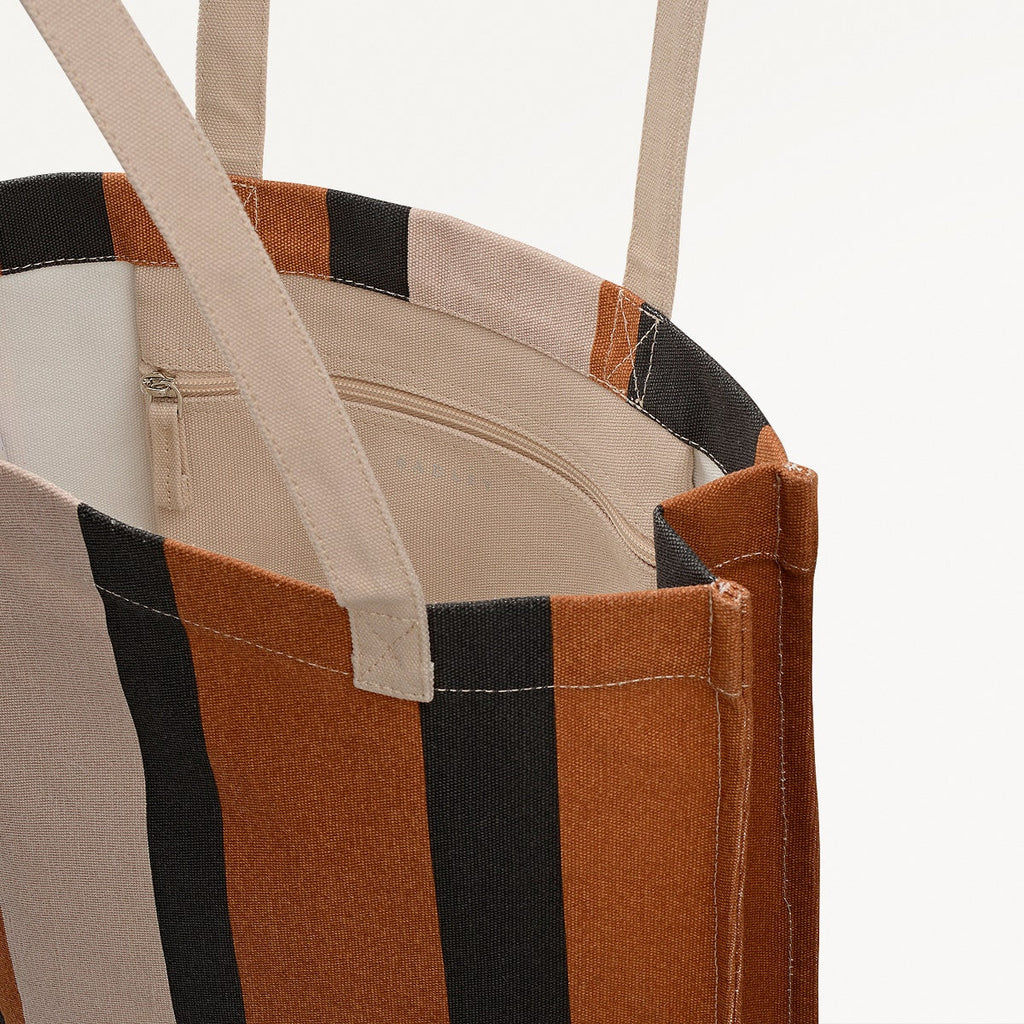 Stripe - Medium Open Top Tote