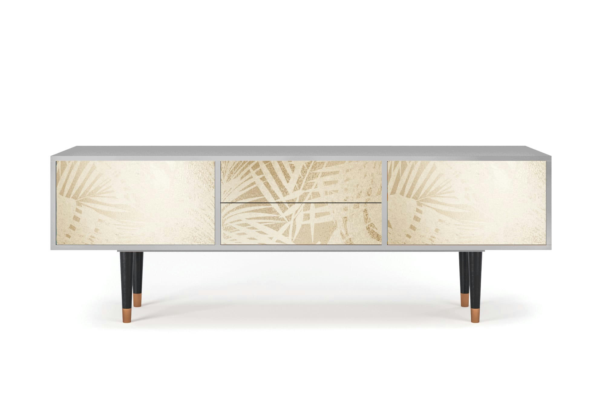 PLANT OF THE DESSERT - Meuble TV  sable 2 tiroirs et 2 portes L 170 cm