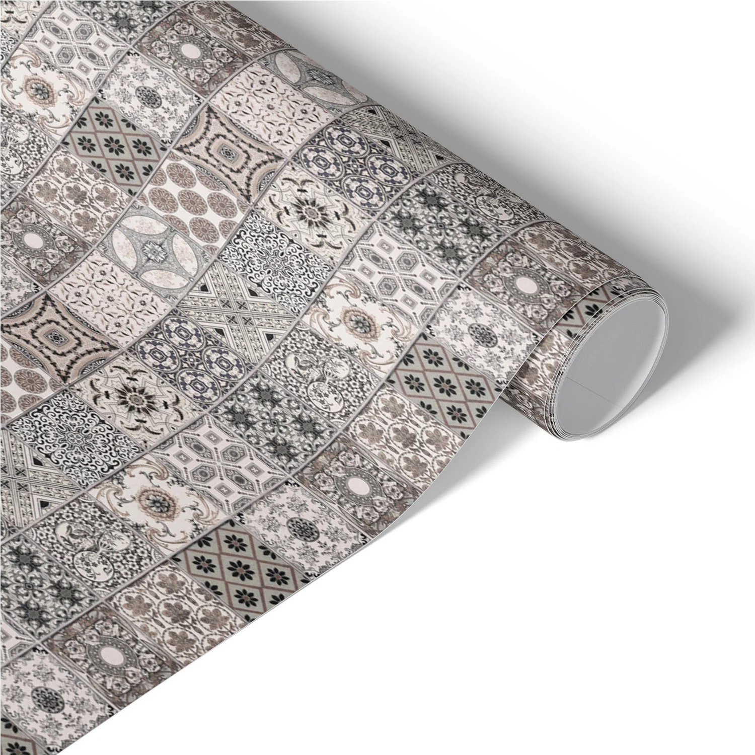 Okleina meblowa Mozaika vintage 50x100 Folia samoprzylepna Retro