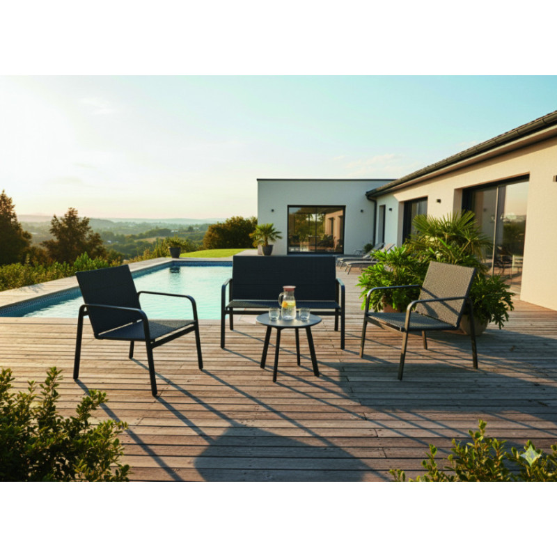 Salon de jardin Juno