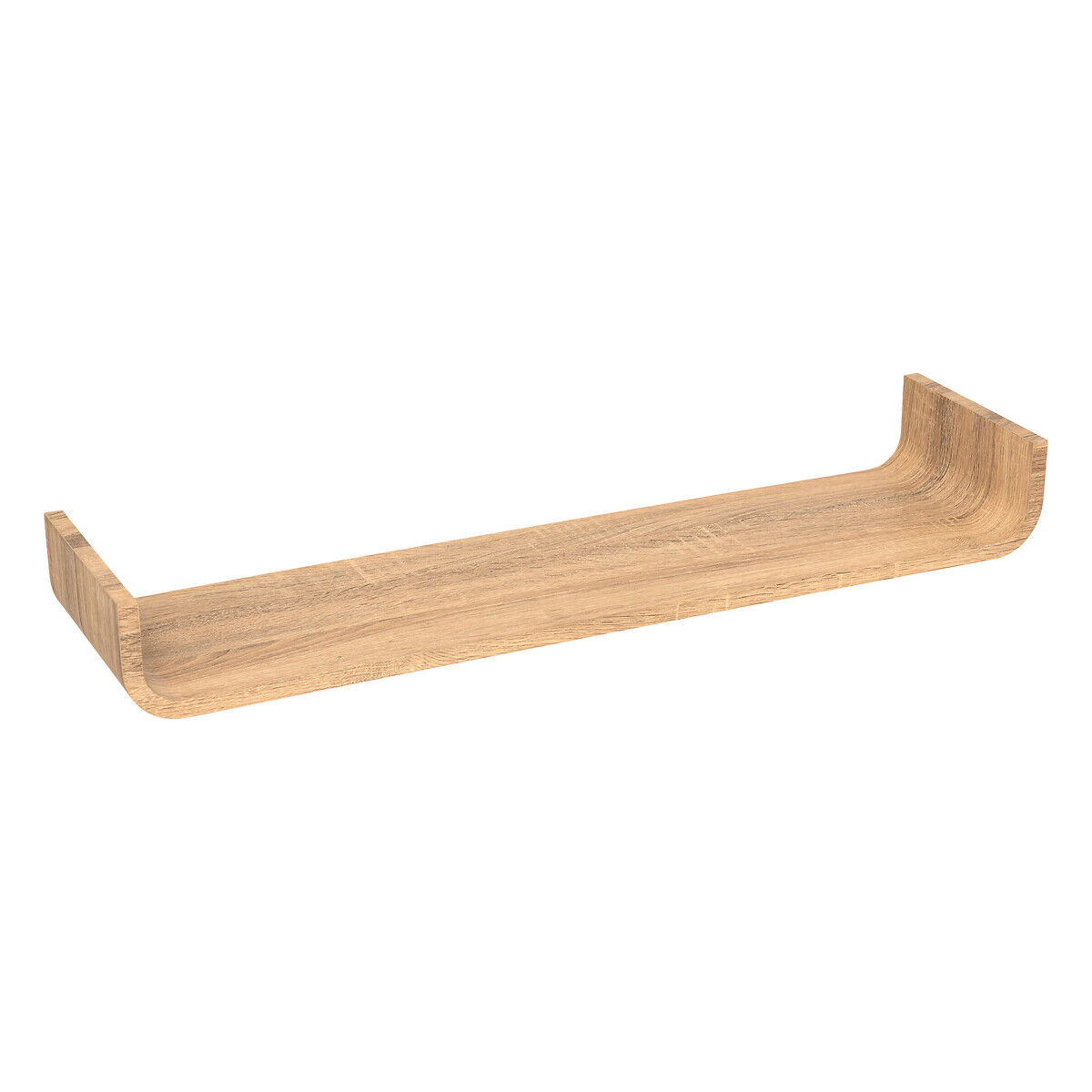 Prateleira curva para parede FIXY bege