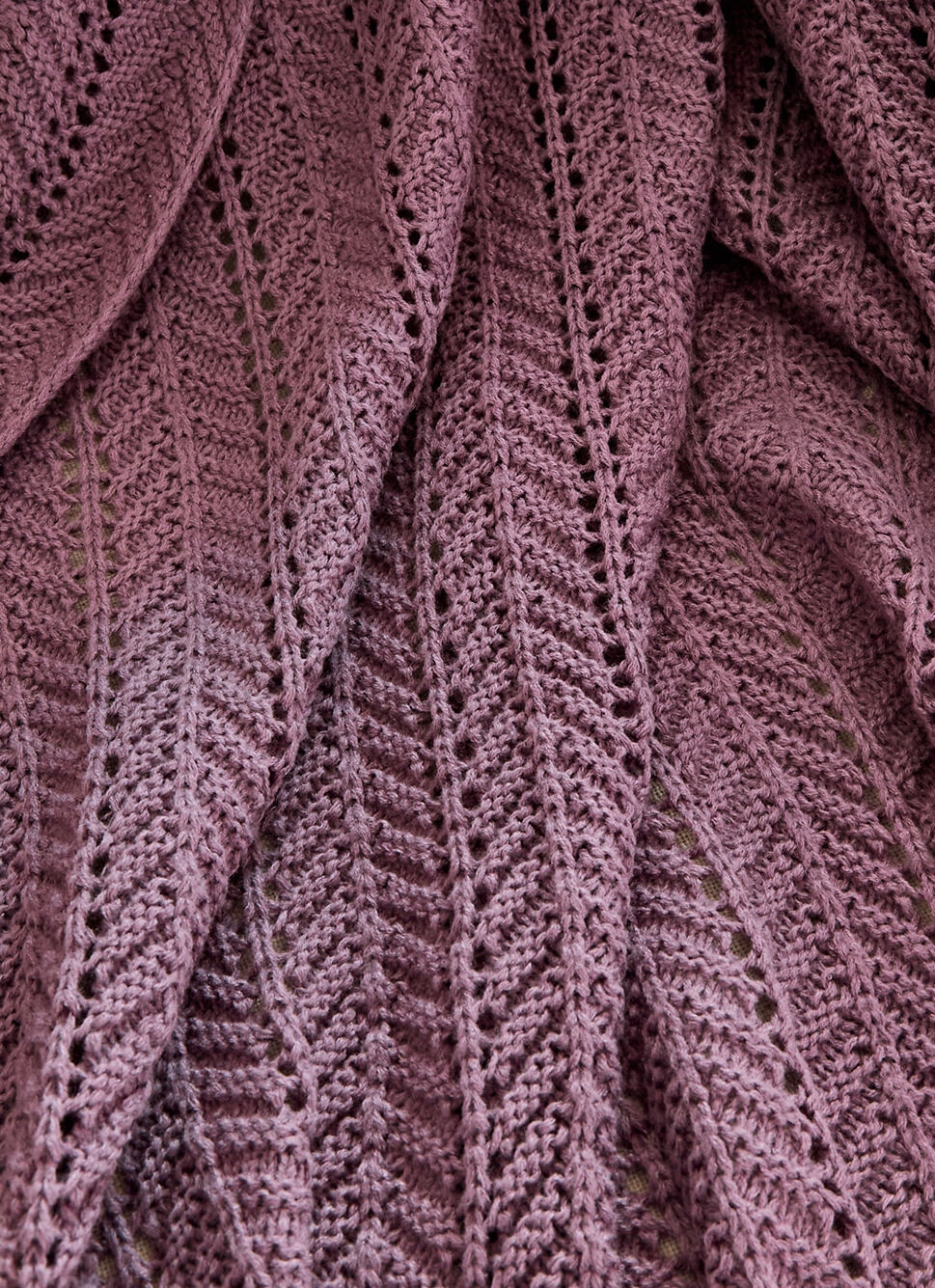 PLAID MAILLE FANTAISIE RYTHM FIGUE