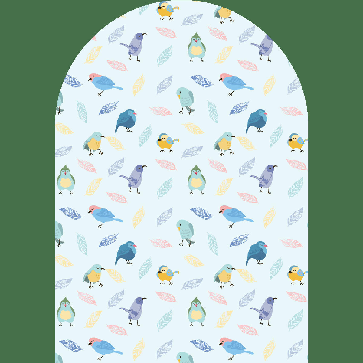 - Papier Peint arche des oiseaux 87x60cm