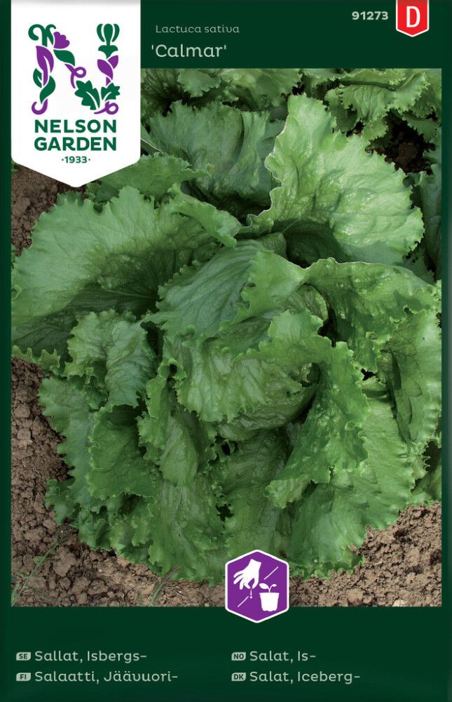 GRØNNSAKSFRØ NELSON GARDEN ISSALAT CALMAR