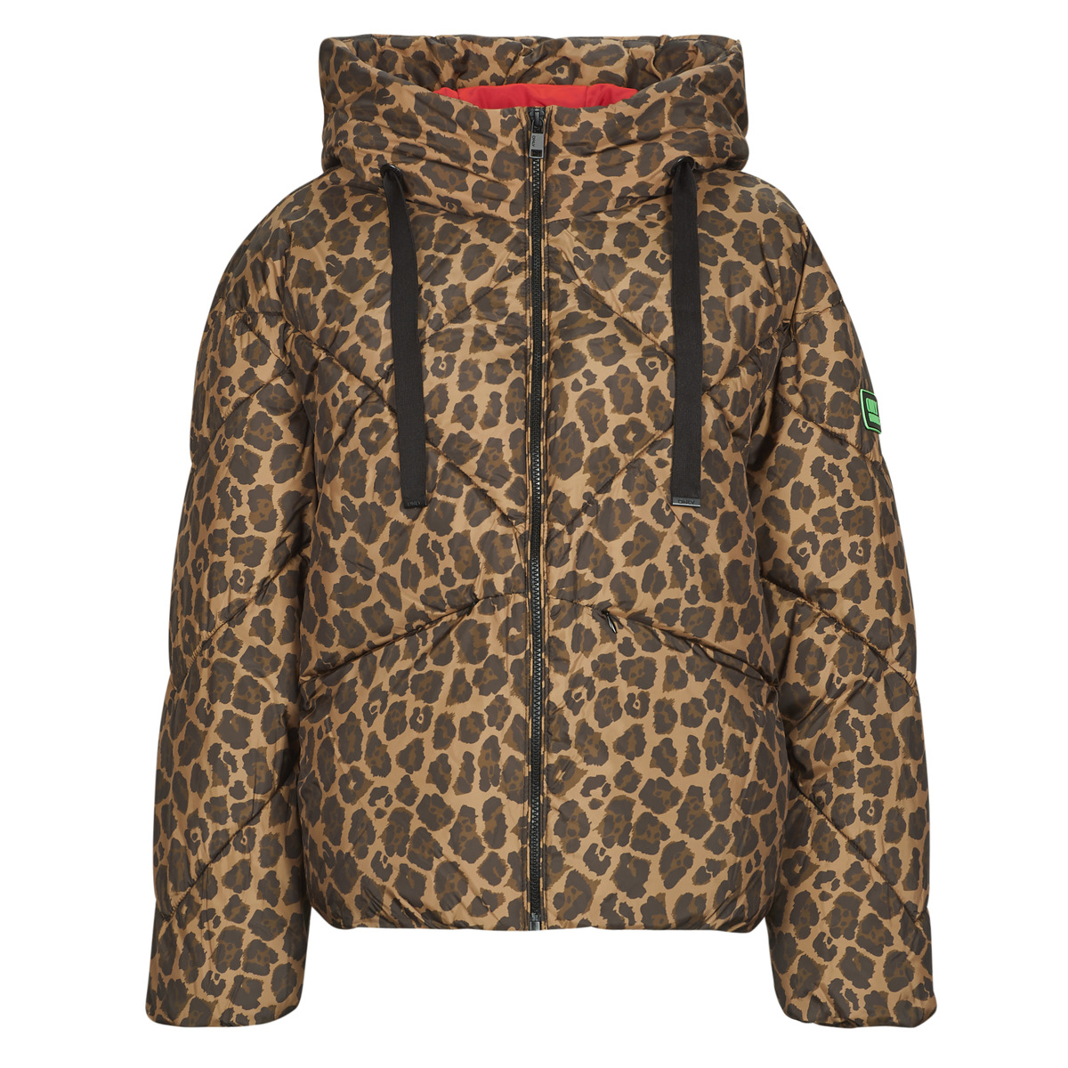 Only - ONLASTI LIFE SHORT PUFFER - Leopard