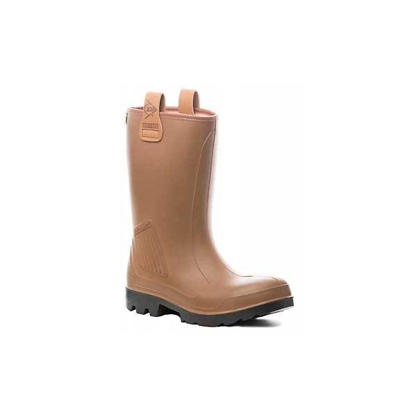Botte de sécurité fourrée RIGAIR PRO FUR Dunlup S5 CI SRC Marron 43