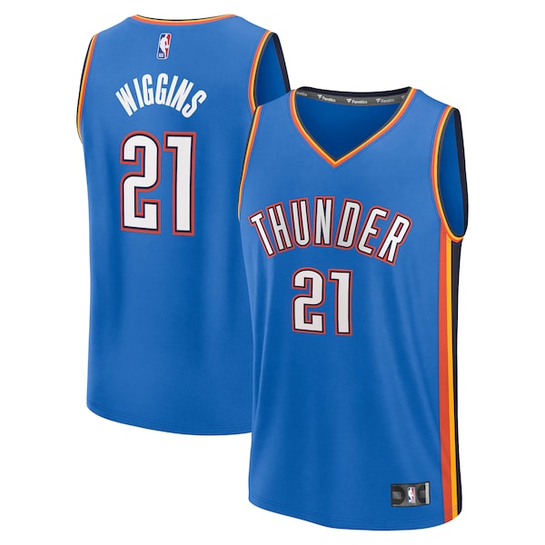 Aaron Wiggins Oklahoma City Thunder  Fast Break Replica Player Jersey - Icon Edition - Blue