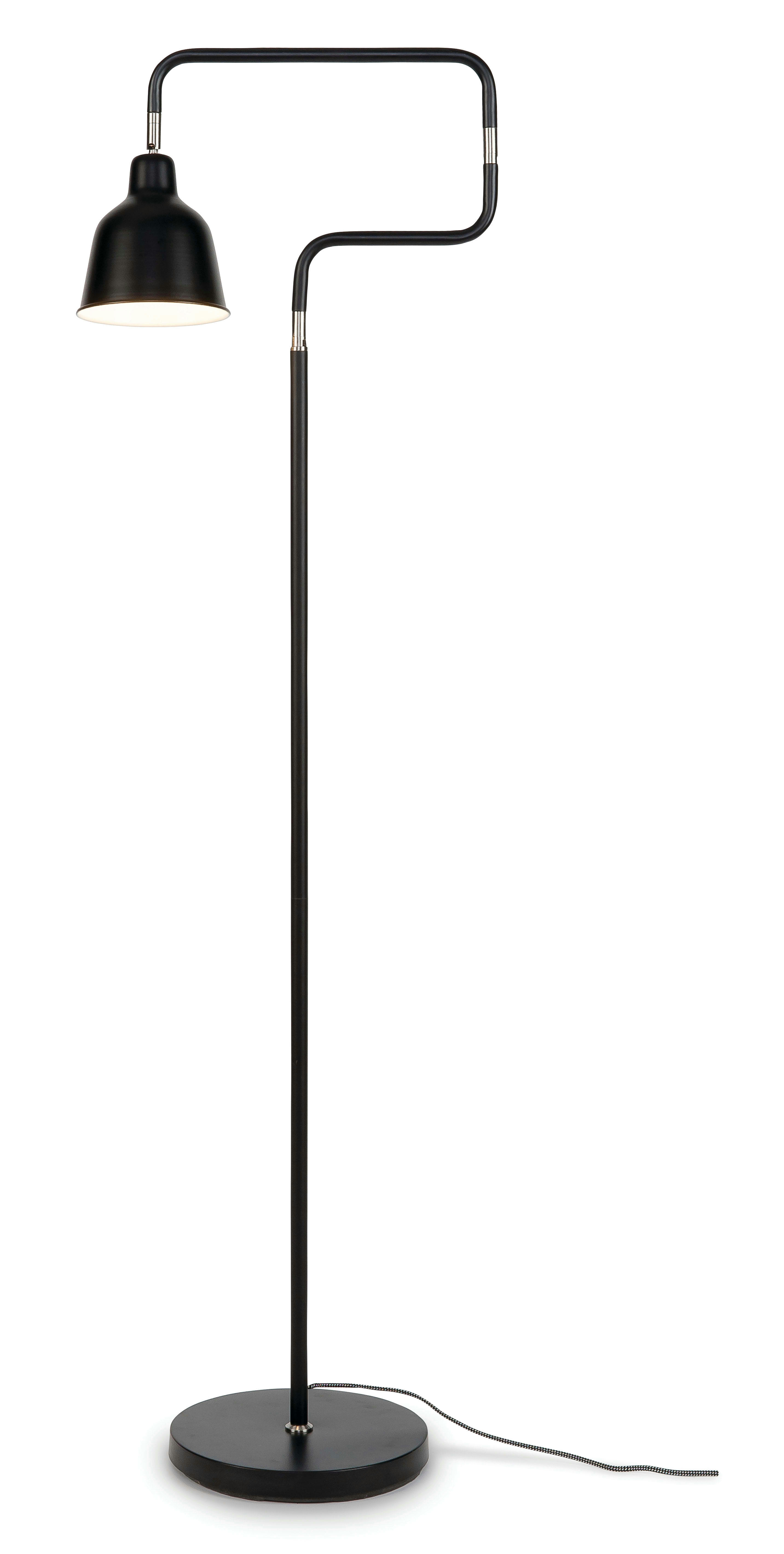 LONDON - Lampadaire sur pied noir H150cm