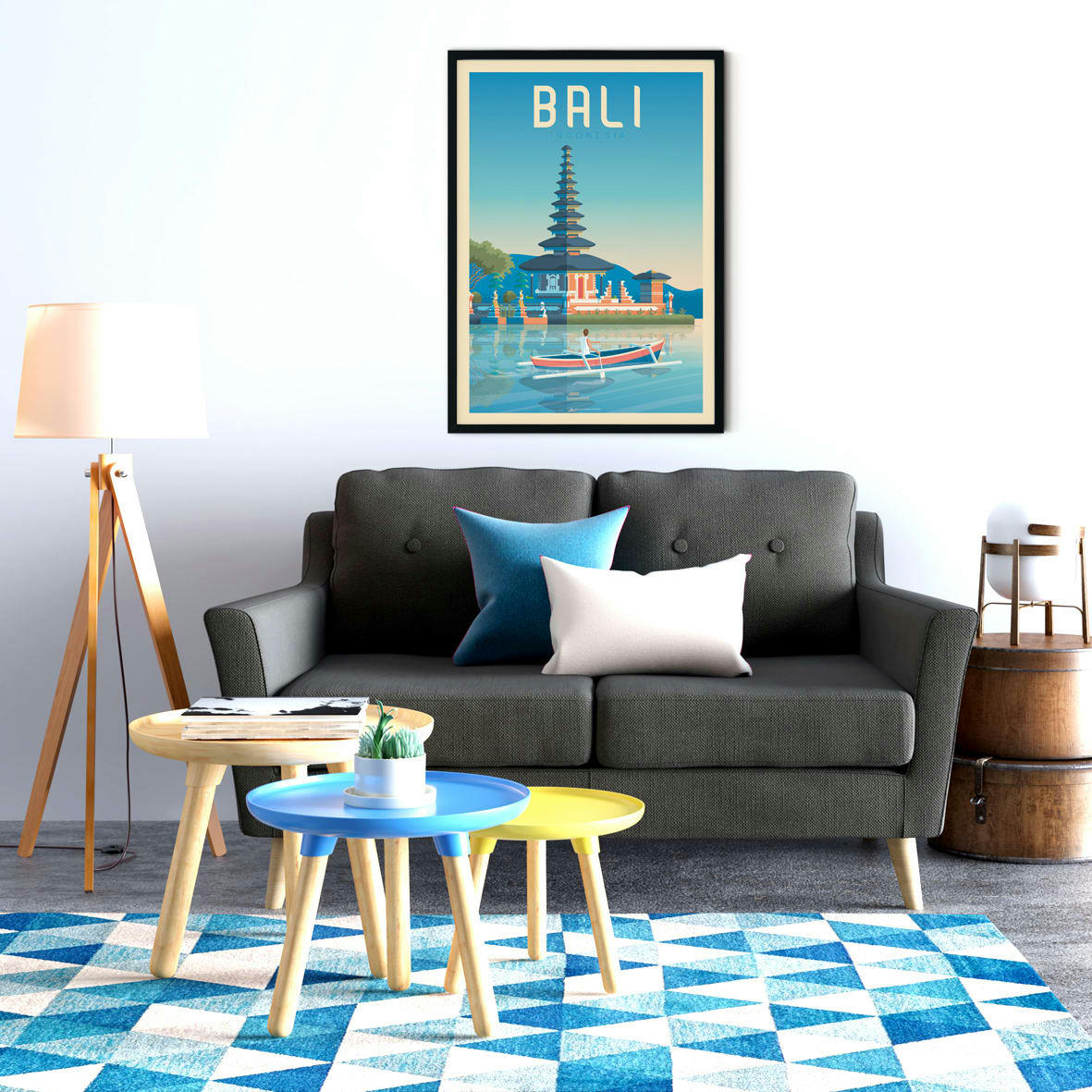 - Affiche Bali  50x70 cm